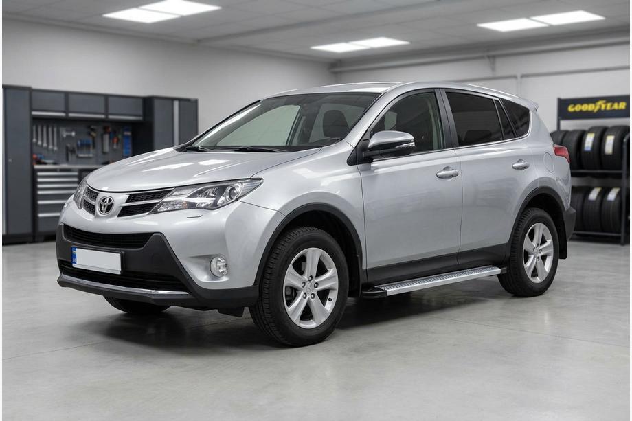 Toyota Rav 4 2013-2018 Marchepieds Latéraux Maya V2 (2 pcs, Aluminium) Image