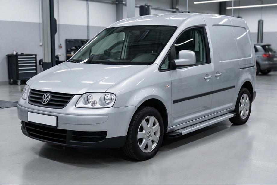 Volkswagen Caddy 2004-2010 Marchepieds Latéraux Maya V2 (2 pcs, Aluminium) Image