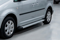 Volkswagen Caddy 2010-2015 Marchepieds Latéraux Maya V2 (2 pcs, Aluminium) photo 1