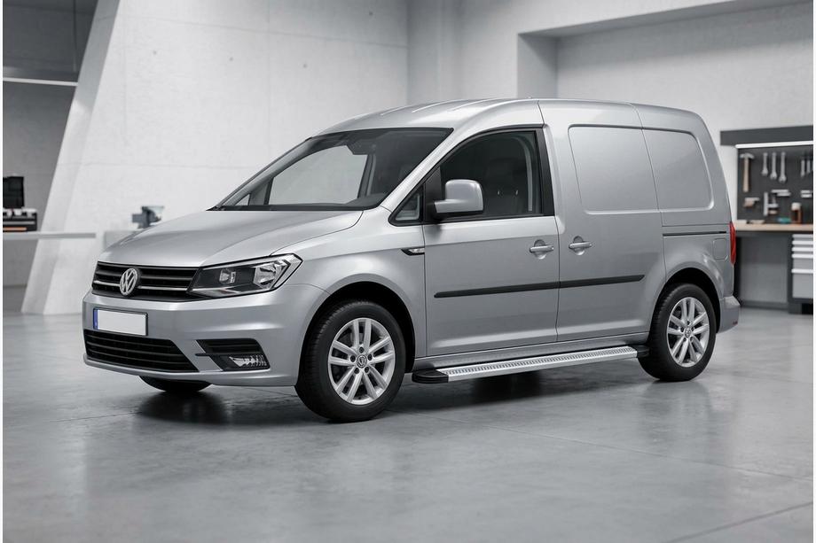 Volkswagen Caddy 2015-2020 Marchepieds Latéraux Maya V2 (2 pcs, Aluminium) Image