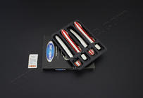 Renault Megane II 2004-2009 Couvre-poignées de Porte Chromés (4 pcs, Acier Inoxydable) photo 6