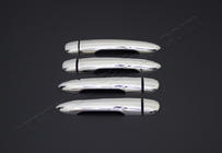 Renault Megane II 2004-2009 Couvre-poignées de Porte Chromés (4 pcs, Acier Inoxydable) photo 3