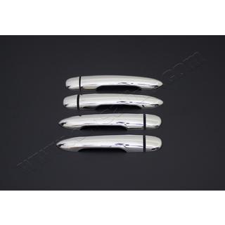 Couvre-poignées de Porte Chromés (4 pcs, Acier Inoxydable) Renault Megane II 2004-2009 photo 3