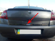 Renault Megane II 2004-2009 Baguette de coffre inox SD, OmsaLine - Acier Inoxydable Italien photo 6