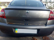 Renault Megane II 2004-2009 Baguette de coffre inox SD, OmsaLine - Acier Inoxydable Italien photo 4