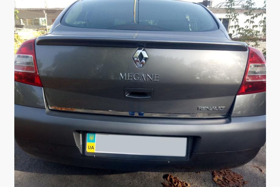 Renault Megane II 2004-2009 Baguette de coffre inox SD, Carmos - Acier Turc Photo 4