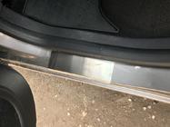 Renault Scenic/Grand 2009-2016 Seuils de Porte Nataniko (4 pcs, Inox) Standard - Bande Lohmann, 0,5 mm photo 5