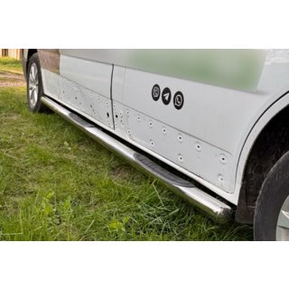 Barres Latérales BB002 (2 pcs, Inox) Renault Trafic 2001–2015 photo 4