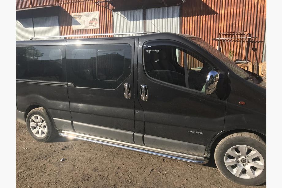 Renault Trafic 2001–2015 Marchepieds Latéraux Premium (2 pcs, Inox) Photo 5