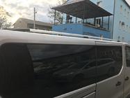 Renault Trafic 2015- Barres de Toit Chromées Court, Pieds en Plastique photo 5
