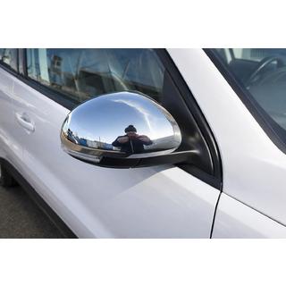 Couvre-rétroviseurs (2 pcs, Acier Inoxydable) Seat Alhambra 2010- photo 1