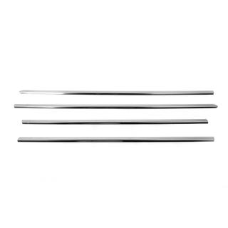 Encadrement extérieur de vitres inox (4 pcs) Skoda Fabia 2000-2007 photo 3