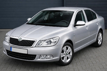 Skoda Octavia II A5 2006-2010 Couvre-Rétroviseurs (2 pcs, Acier Inoxydable) photo 1