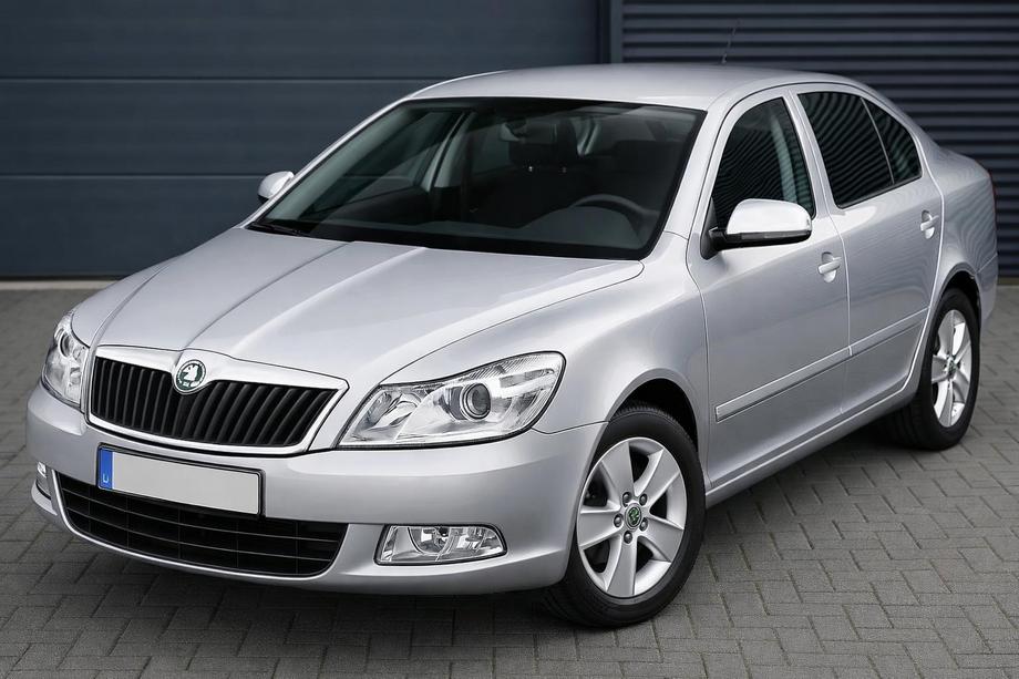Skoda Octavia II A5 2006-2010 Couvre-Rétroviseurs (2 pcs, Acier Inoxydable) Image