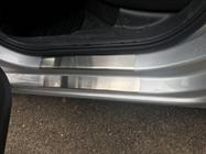 Skoda Rapid 2012-2019 Seuils de Porte Nataniko (8 pcs, Inox) Premium - Bande 3M, 0.8 mm photo 7