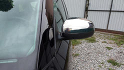 Skoda Fabia 2007-2014 Coques de Rétroviseurs Chromées (Carmos, 2 pcs, Inox) photo 1