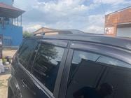 Toyota Land Cruiser Prado 120 2002-2009 Barres de Toit Noires Turques Pieds en plastique photo 14