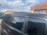 Toyota Land Cruiser Prado 120 2002-2009 Barres de Toit Noires Turques Pieds en plastique photo 15