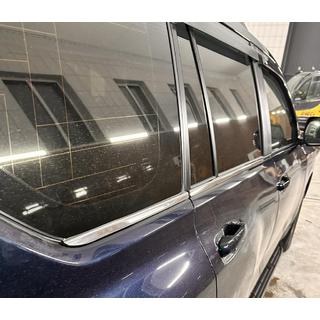Encadrement de Fenêtres (6 pcs, Inox) Toyota Land Cruiser Prado 150 2009-2023 photo 1