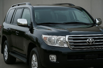 Toyota Land Cruiser 200 2007-2021 Coques de Rétroviseurs 2008-2012 (2 pcs, Inox) photo 1