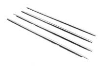 Volkswagen Golf 4 1997-2006 Encadrement extérieur de vitres inox (4 pcs) photo 3