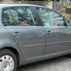 Volkswagen Golf 5 2003-2009 Encadrement extérieur de vitre inox (4 pcs) Carmos - Acier Inoxydable Turc photo 1