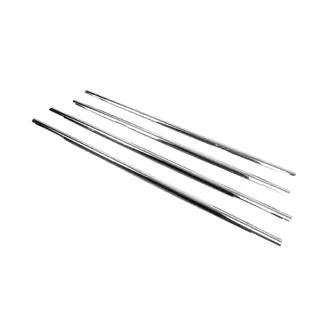 Encadrement extérieur de vitres inox (4 pcs) photo 4