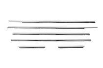 Volkswagen Passat B5 1997-2005 Encadrement extérieur de vitres inox (4 pcs) Carmos - Acier Inoxydable Turc photo 2