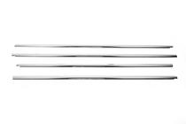 Volkswagen Passat B6 2006-2012 Baguettes de vitres inférieures inox (4 pcs) photo 2