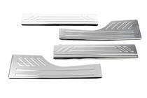 Fiat Doblo II 2010-2022 Seuils de porte intérieurs OmsaLine (inox) 4 pcs, OmsaLine - Acier Inoxydable Italien photo 3