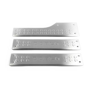 Seuils de porte intérieurs OmsaLine (inox) Fiat Doblo II 2010-2022 photo 2