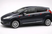 Ford Fiesta 2008-2017 Moulures de vitre inox (8 pcs) photo 1