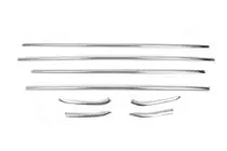 Ford Fiesta 2008-2017 Moulures de vitre inox (8 pcs) photo 2