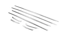 Ford Fiesta 2008-2017 Moulures de vitre inox (8 pcs) photo 4