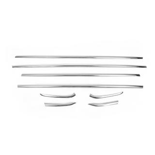 Moulures de vitre inox (8 pcs) Ford Fiesta 2008-2017 photo 2