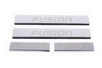 Ford Fusion 2002-2012 Seuils de porte Carmos (4 pcs, inox) photo 2