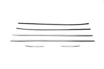 Hyundai Accent 2011-2017 Baguettes de vitres inférieures inox (6 pcs) Carmos - Acier Inoxydable Turc photo 2