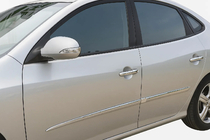 Hyundai Elantra (HD) 2006-2011 Couvre-poignées Chromés (4 pcs, Acier Inoxydable) photo 1