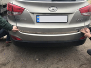 Hyundai IX-35 2010-2015 Baguette de coffre inox OmsaLine - Inox Italien photo 3