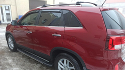 Kia Sorento II XM 2009-2014 Encadrement de Fenêtres (6 pcs, Inox) photo 8