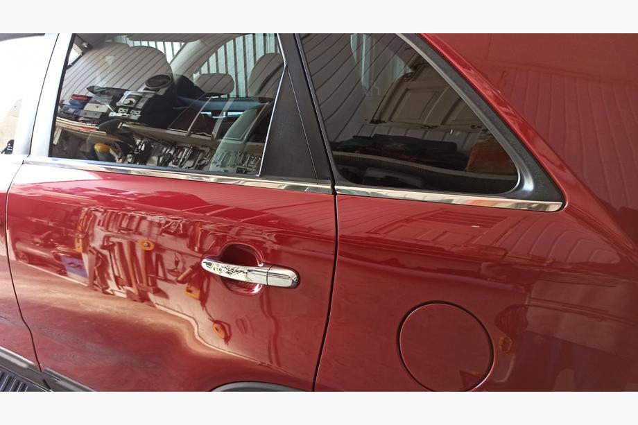 Kia Sorento II XM 2009-2014 Encadrement de Fenêtres (6 pcs, Inox) OmsaLine - Acier Inoxydable Italien Photo 7