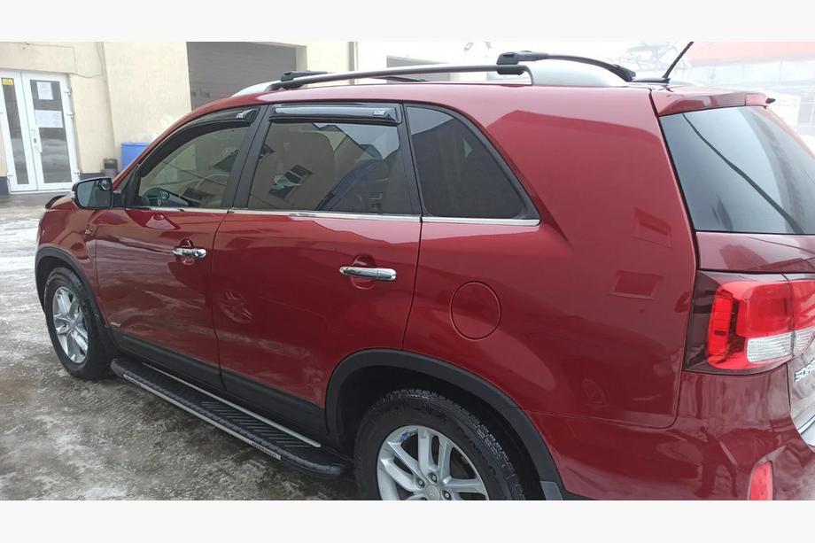 Kia Sorento II XM 2009-2014 Encadrement de Fenêtres (6 pcs, Inox) OmsaLine - Acier Inoxydable Italien Photo 8