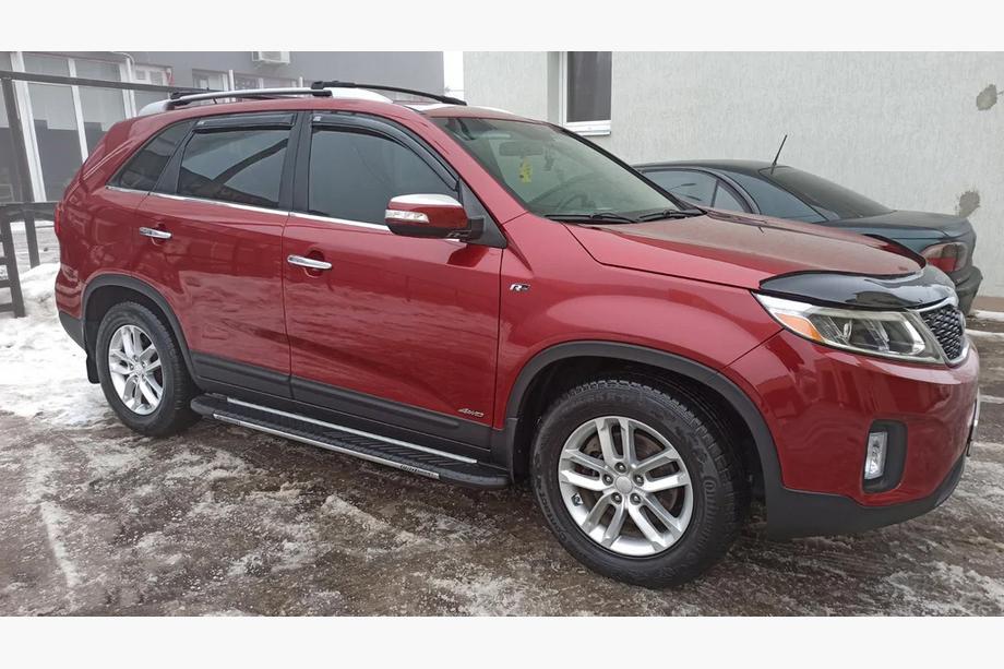 Kia Sorento II XM 2009-2014 Encadrement de Fenêtres (6 pcs, Inox) Image