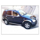 Mercedes ML W163 1997-2005 Encadrement de vitres exterieur inox (6 pcs) Carmos - Acier Inoxydable Turc photo 4