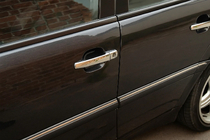 Mercedes C-class W202 1993-2001 Couvre-poignées de Porte Chromés (4 pcs, Acier Inoxydable) photo 1