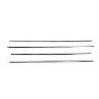 Encadrements de Vitres Acier Inoxydable (4 pcs) Mitsubishi Pajero Wagon IV 2006-2021 photo 3