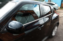 Nissan Juke 2010-2019 Encadrement de vitres inox (4 pcs) photo 2