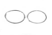 Nissan Juke 2010-2019 Caches phares avant chromés (2 pcs, inox) photo 5