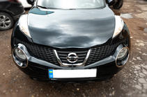 Nissan Juke 2010-2019 Caches phares avant chromés (2 pcs, inox) photo 3