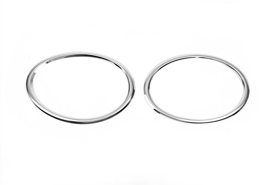 Nissan Juke 2010-2019 Caches phares avant chromés (2 pcs, inox) 2010-2014, OmsaLine - Acier Inoxydable Italien Photo 5
